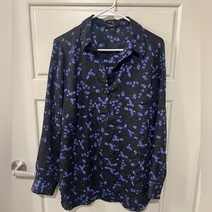 Ann Taylor 3/4 Button-Up Shirt